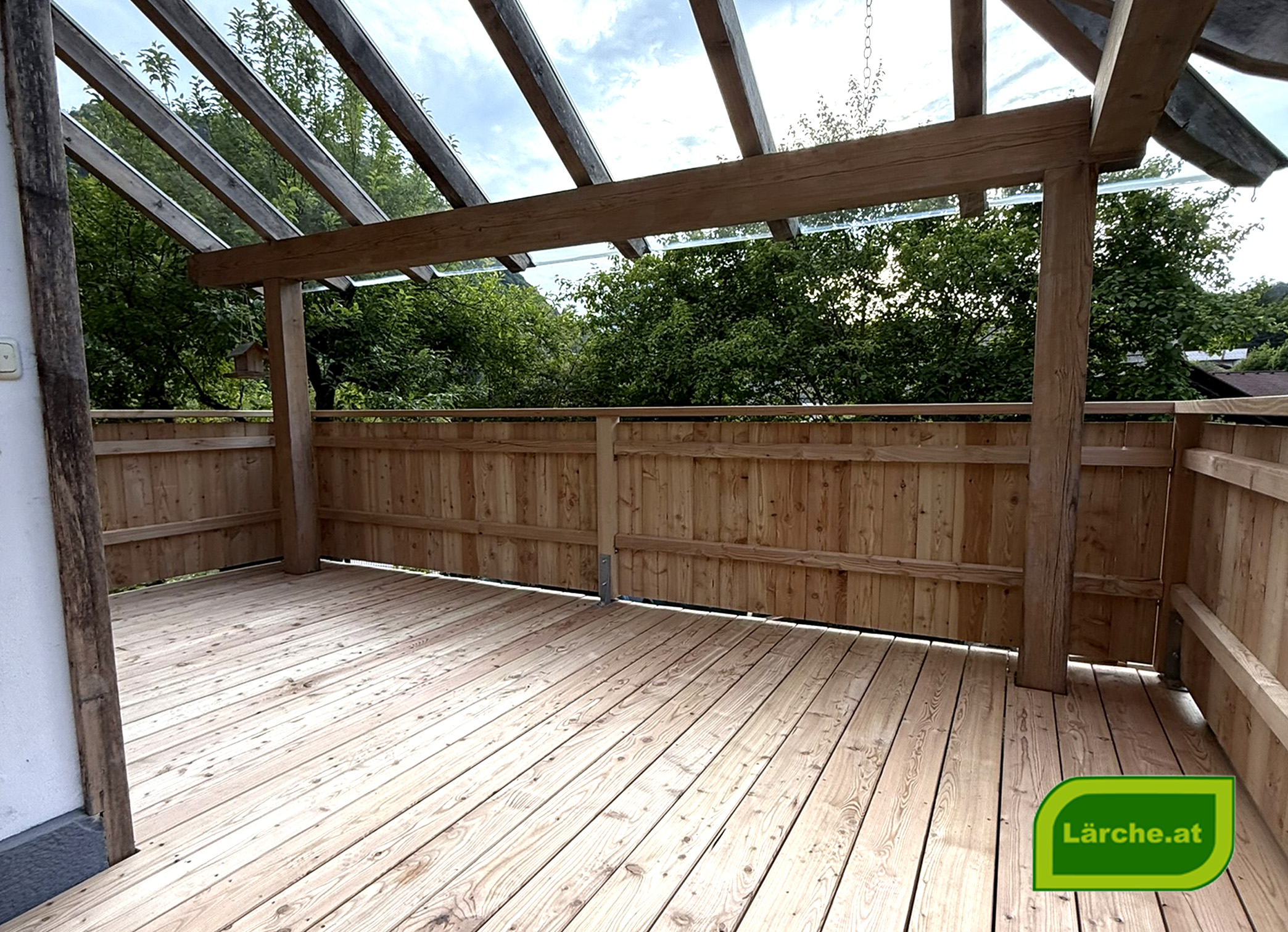 Terrasse Lärchenholz